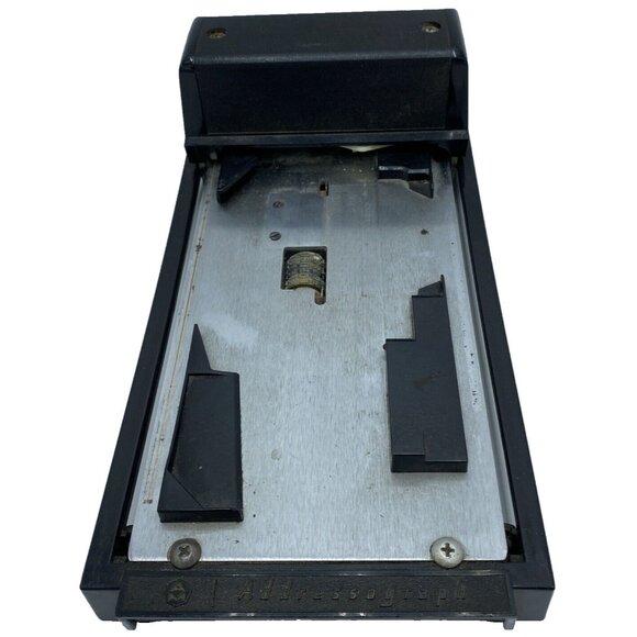 Vintage American Express Credit Card Portable Manual Imprint Machine Slider - Picture 3 of 11